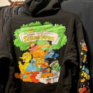 Cakeworthy Sesame Street zip up hoodie
